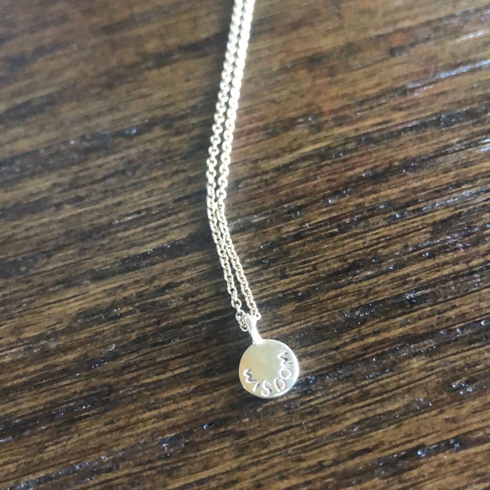 🦉 Delicate Gold WISDOM charm necklace